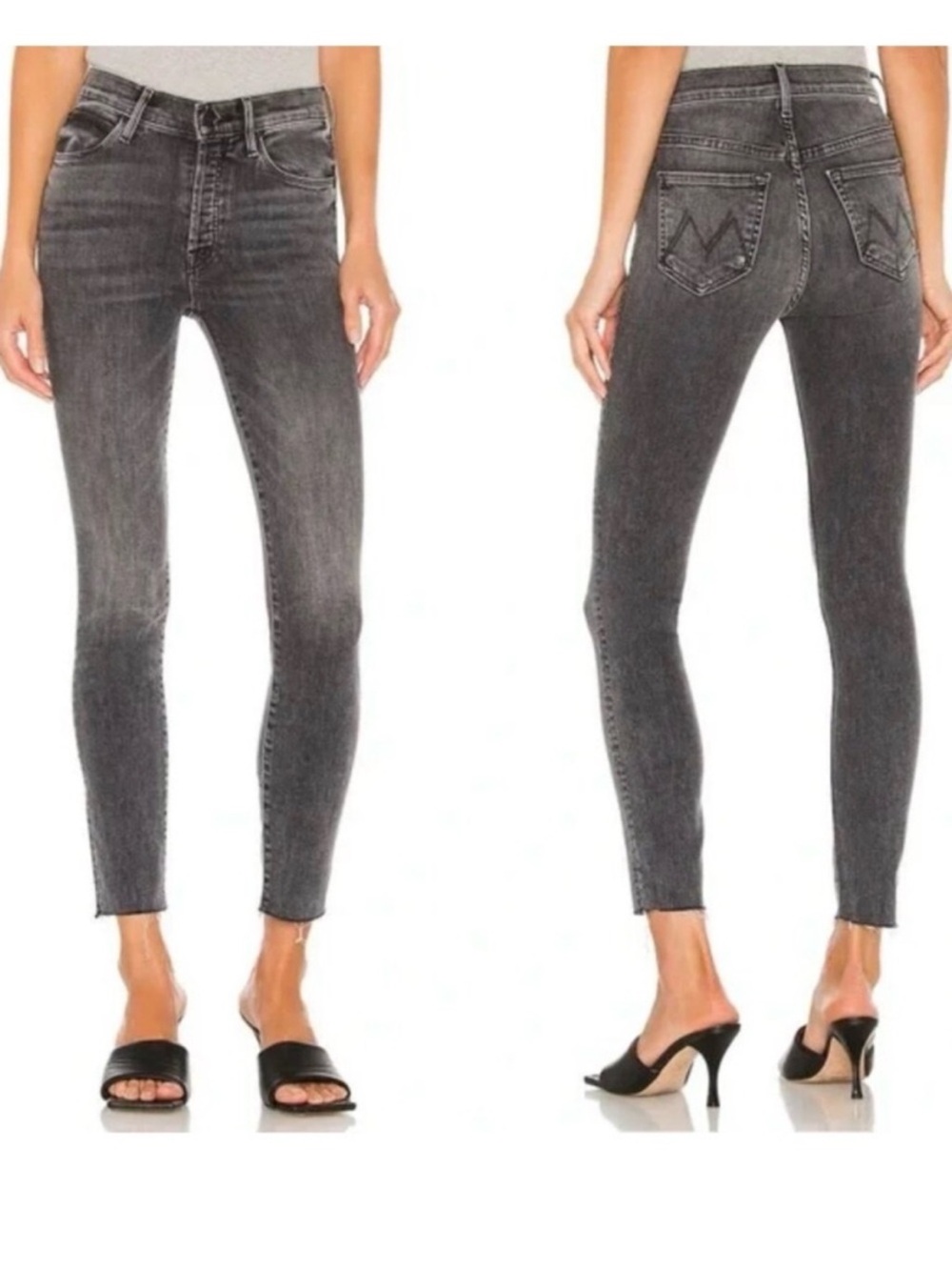 MY26 Mother The Stunner Ankle Fray Friday The 13th Jeans